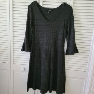 Knit grey dress